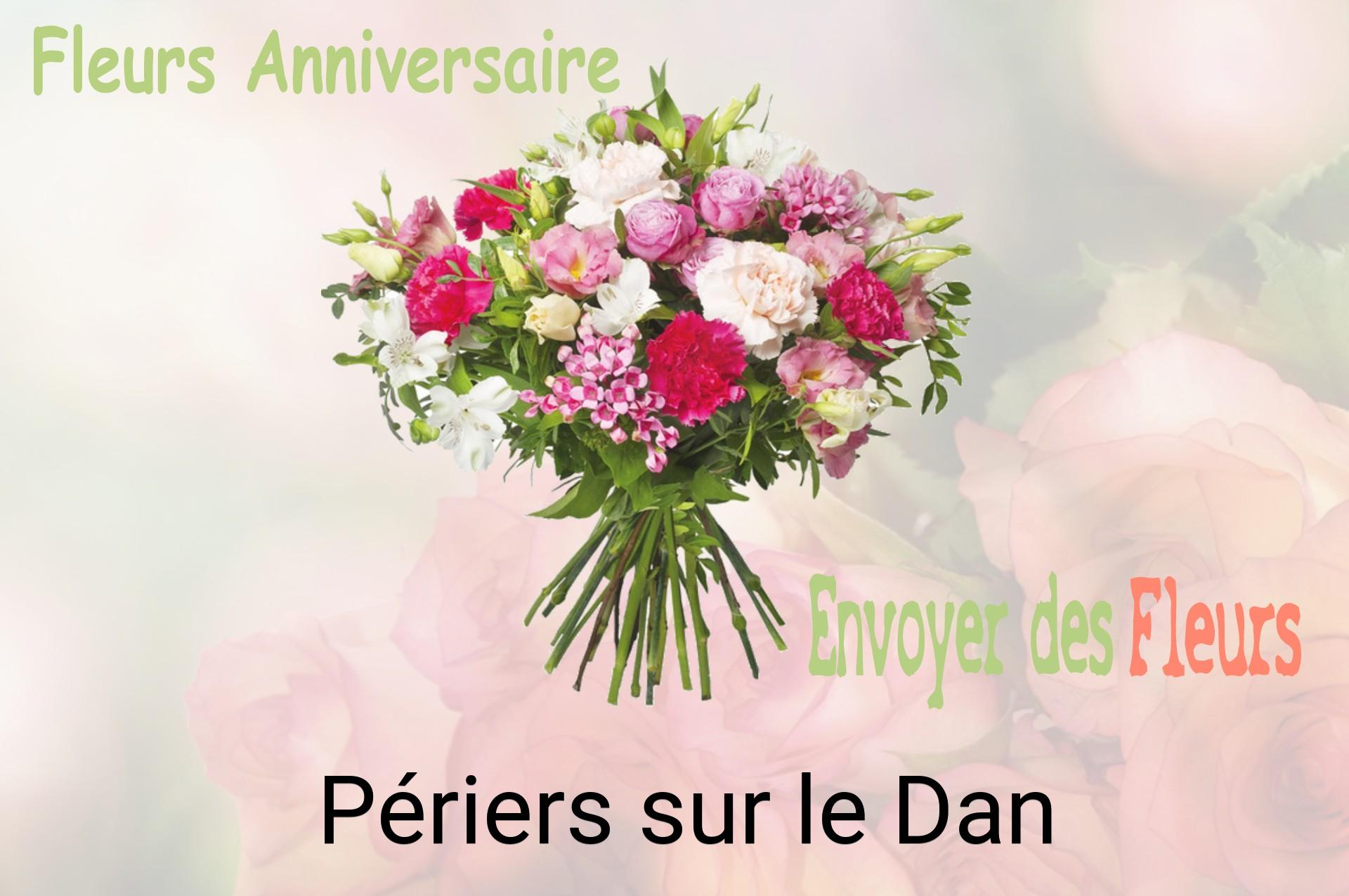 Bouquet de fleurs d’anniversaire livré à Périers-sur-le-Dan