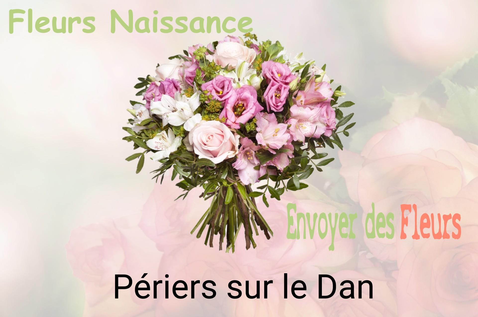 Bouquet de fleurs de naissance livré à Périers-sur-le-Dan